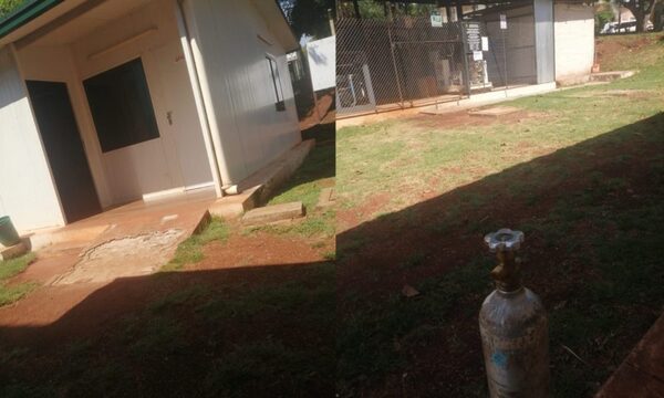 Encargado de carga de oxígeno brilla por su ausencia en hospital de Franco