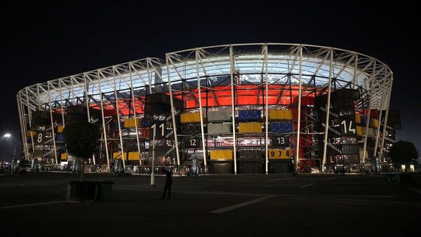 Qatar desmantela el Estadio 974, construido con contenedores