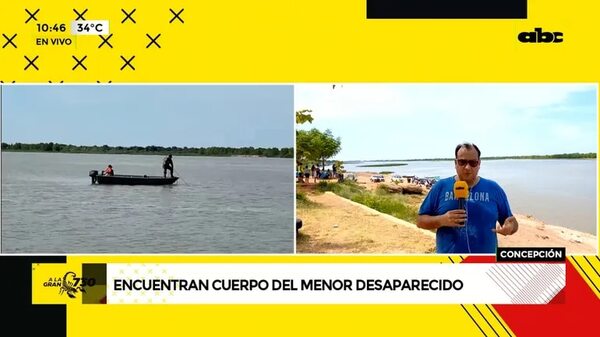 Hallan cuerpo de adolescente desaparecido - ABC Noticias - ABC Color