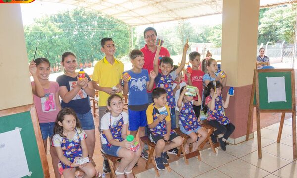 Apertura de vacaciones de juegos y colores