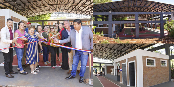 INAUGURARON POLIDEPORTIVO DE LA ESCUELA N° 1.541 «NUEVA ESPERANZA”