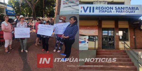 PACIENTES ONCOLÓGICOS NO RECIBIERON RESPUESTA Y SE MANIFESTARON EN ENCARNACIÓN