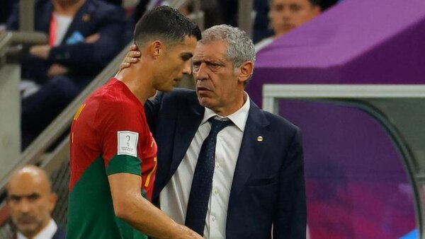 "Le dije que no jugaría y me contestó si me parecía buena idea", dijo DT de Portugal sobre Cristiano