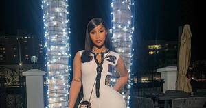 La Nación / Cardi B se declara en contra de la cirugía plástica