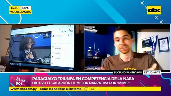 Paraguayo triunfa en competencia de la NASA - Ensiestados - ABC Color