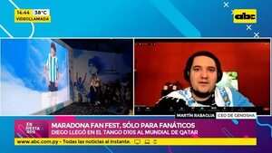 Maradona fan fest, solo para fanáticos - Ensiestados - ABC Color
