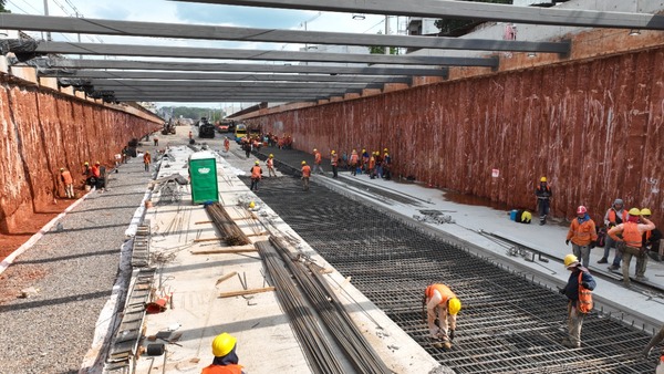 Asfaltan túnel de Tres Bocas: prevén habilitación a fin de año - Unicanal