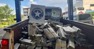 La Nación / Paraguayo intentó aprovechar partido de Brasil y cayó con 300 kilos de droga en Foz