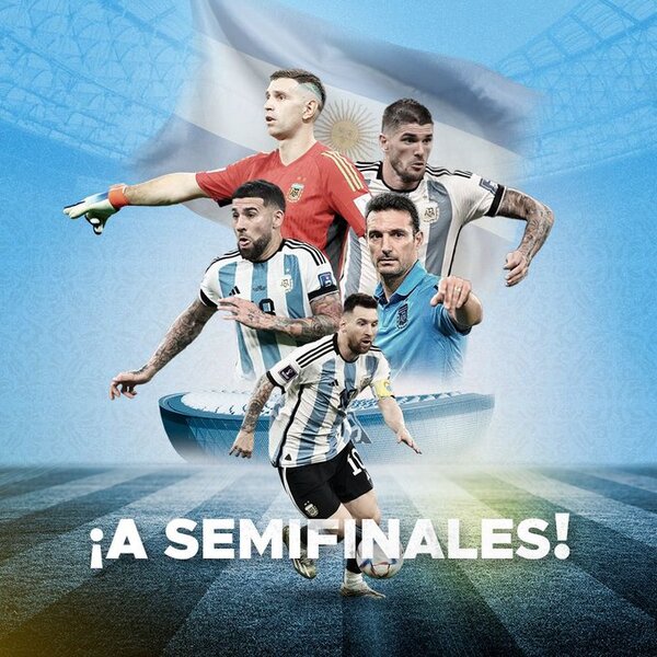 Qatar 2022: Argentina es semifinalista del Mundial - ADN Digital