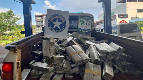 Paraguayo intentó aprovechar partido de Brasil y cayó con 300 kilos de droga en Foz