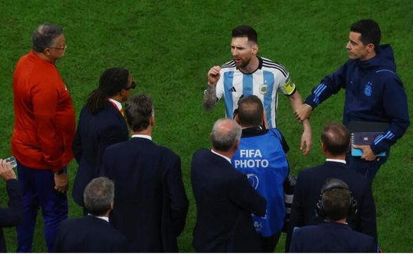 (VIDEO). QATAR 2022: Este es el motivo del enojo de Messi durante el encuentro entre Argentina y Países Bajos