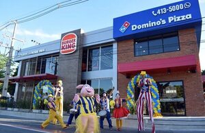 Burger King y Domino’s Pizza, en Luque - Empresariales - ABC Color