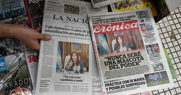La Nación / Condena a Kirchner mueve escenario político argentino