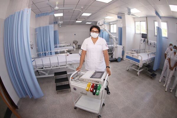 Hospital de Limpio cuenta con un nuevo bloque de urgencias e internación pediátrica - .::Agencia IP::.