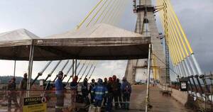 La Nación / Puente de Integración: inauguración será simbólica por mucho atraso para accesos