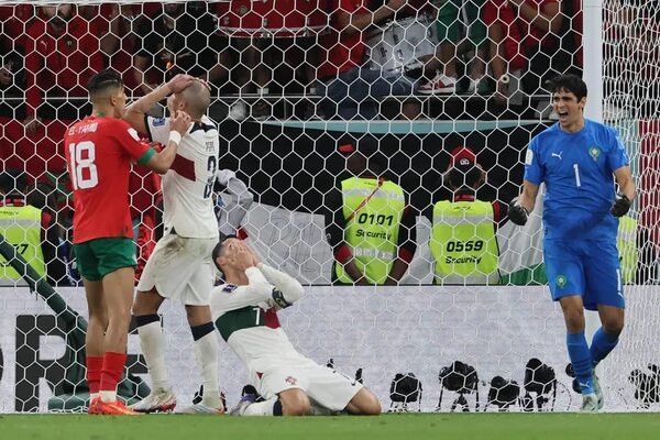 Mundial Qatar 2022: Marruecos prolonga su sueño y pone fin al de Cristiano - Mundial Qatar 2022 - ABC Color