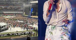 La Nación / Bad Bunny brindó su penúltimo show del año con locaciones vacías en México