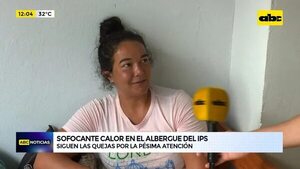 Sofocante calor en albergue del IPS - ABC Noticias - ABC Color