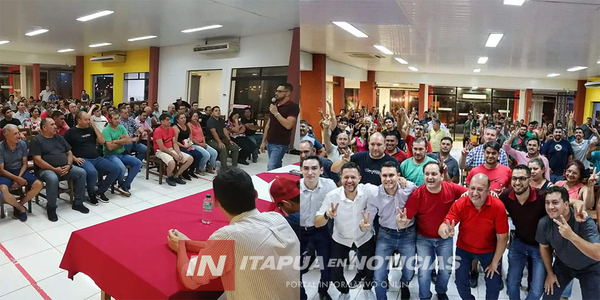 JOSÍAS ESCOBAR MANTUVO IMPORTANTE REUNIÓN CON DIRIGENTES DE ENCARNACIÓN