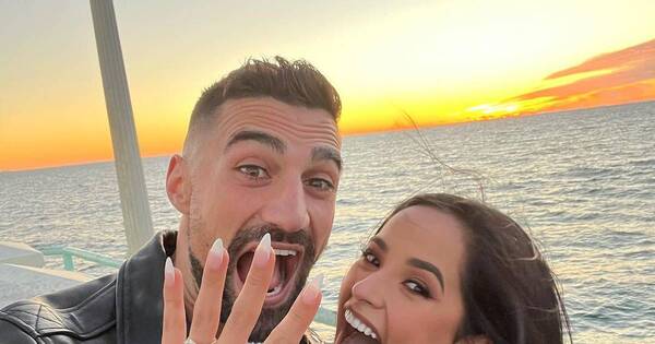 La Nación / Becky G se prometió con el deportista Sebastian Lletget