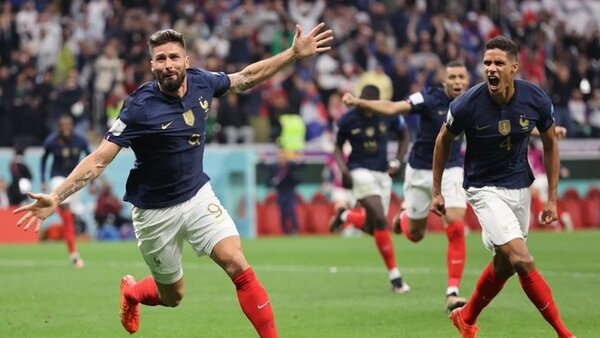 Francia supera a Inglaterra y se instala en semifinales