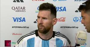 La Nación / Messi en “modo enfadado”: “¿Qué mirás, bobo?”