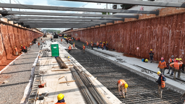 Inicia asfaltado del túnel de Tres Bocas y estaría listo antes de las fiestas