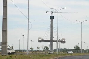 Primeros atirantados ya van dando forma al futuro puente Asunción-Chaco’i - Economía - ABC Color