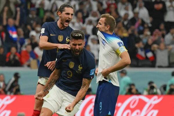 Francia supera a Inglaterra y da otro paso hacia el bicampeonato - Fútbol Internacional - ABC Color