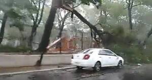 La Nación / Alerta de tormentas en gran parte del país