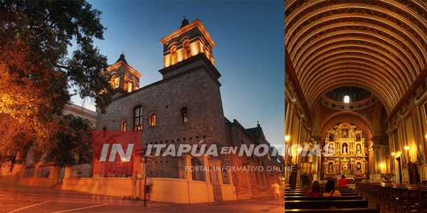 CON MADERA ITAPUENSE, DIRECTAMENTE DE ITACÚA, SE ELABORÓ EL TECHO DE LA IGLESIA COMPAÑÍA DE JESÚS. CÓRDOBA, ARGENTINA