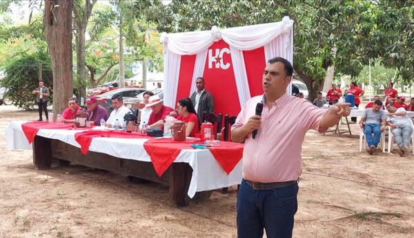 Gran reunión del equipo de Pipo Díaz Verón en Caazapá - Noticiero Paraguay