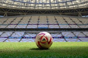 Al Hilm: La pelota que se usará en las semifinales y la Final de la Copa del Mundo