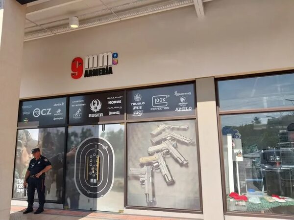 Grupo criminal estaría detrás del robo de 17 pistolas y 7.120 cartuchos de armería - Policiales - ABC Color