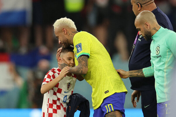 El mensaje de Ivan Perisic a Neymar por el gesto que tuvo con su hijo
