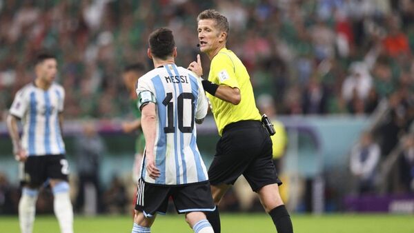 El árbitro para la semifinal Argentina-Croacia