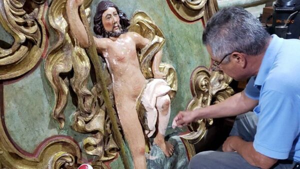 Ataque de kupi'i: Restauración de iglesia de Trinidad requiere de G. 2.500 millones