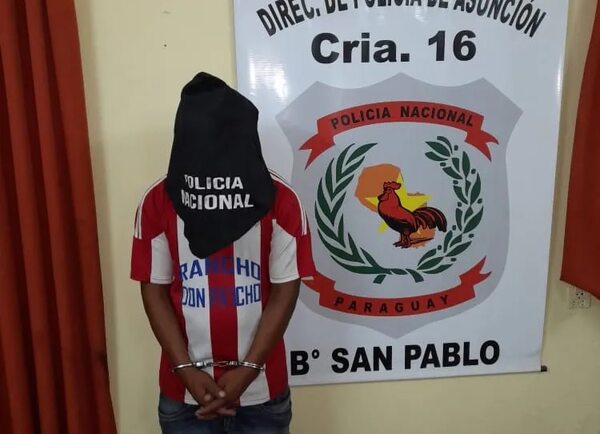 Detienen a indígena con varios antecedentes en zona de la Terminal - Policiales - ABC Color