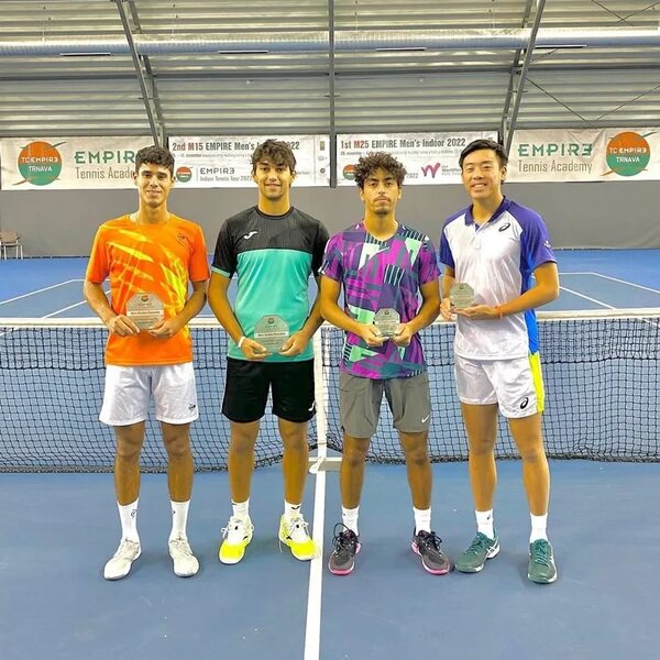 Vallejo logra el título en dobles en Trnava - Polideportivo - ABC Color