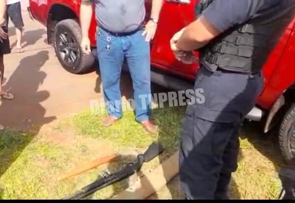 Aparatoso operativo para incautar escopeta, que jubilado tenía en manos en Hernandarias – Diario TNPRESS