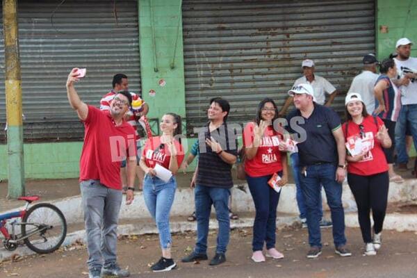 Juventud, e importantes líderes en campaña de “Tiki” en Pdte. Franco – Diario TNPRESS