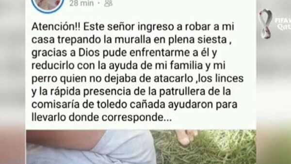 Ladrón que fue molido a golpes murió en el calabozo