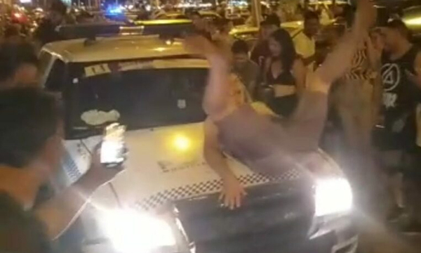 Encarnación: Jóvenes causan destrozos en la vía pública - OviedoPress