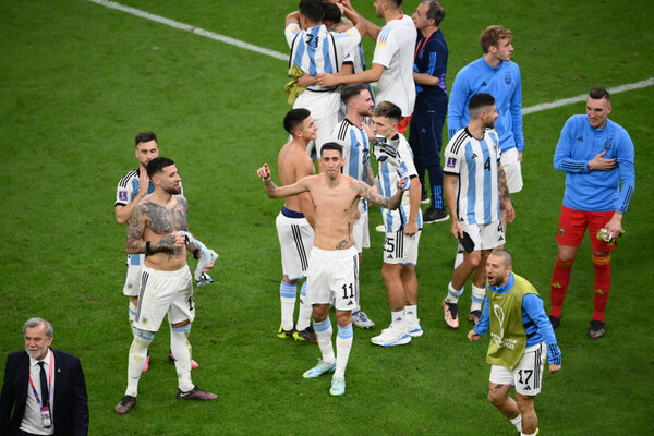 Di María luego de la clasificación a semis: 'A llorar a la iglesia, holandeses'