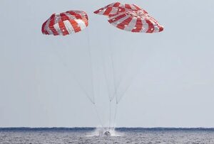 Orión de la NASA ameriza con éxito, mirá el video - Ciencia - ABC Color