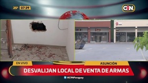 Desvalijan local de venta de armas - C9N