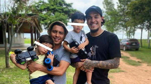 Gustavo Gómez y “Pika” Lucena, vacacionando en la tierra donde comenzó todo…