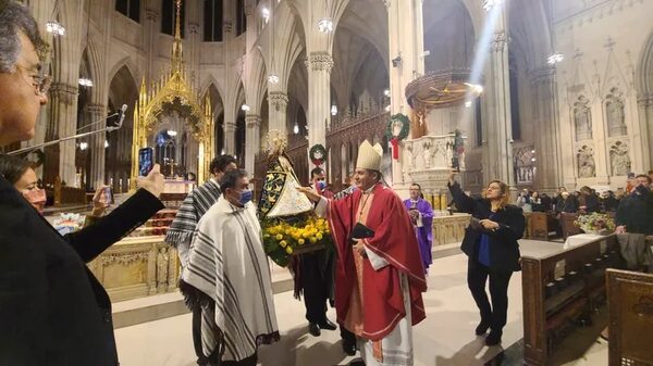 Obispo visitó a compatriotas en EE.UU. con motivo de la fiesta de la Virgen de Caacupé - Noticias del Chaco - ABC Color