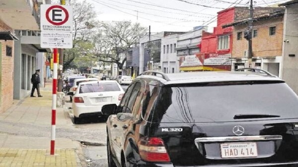 Asunción: Estacionamientos tarifados desde el año entrante - Noticias Paraguay