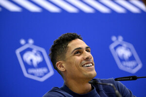 'El único objetivo es ganar el Mundial' avisó Varane